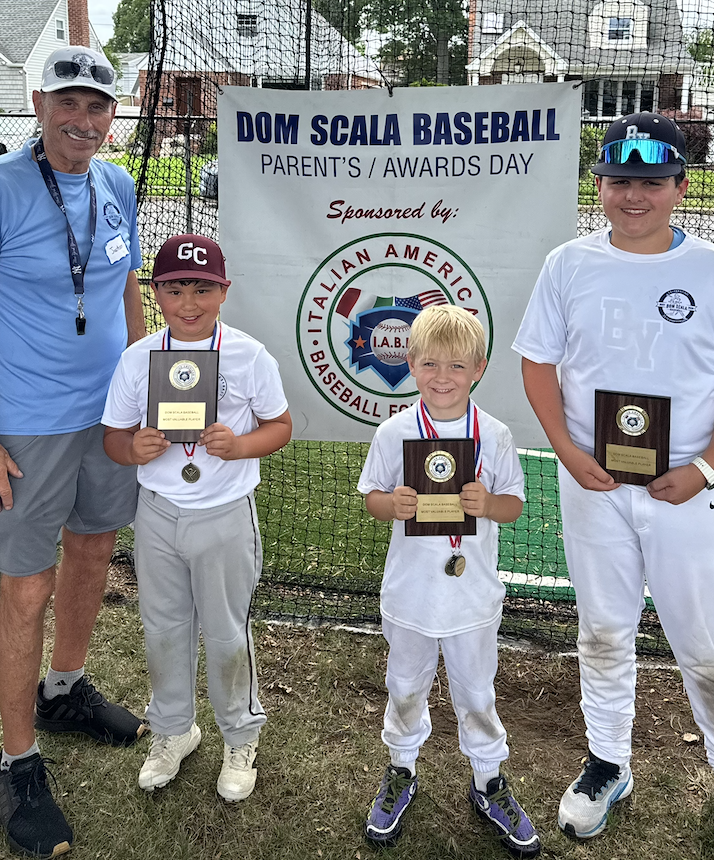Dom Scala Baseball Camp Continues to Make Difference with Support from the Italian American Baseball Foundation